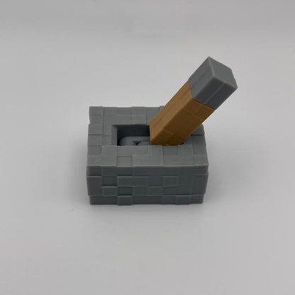 Minecraft Inspired Lever- RK3D - Room Décor - Gift for Minecraft Lovers - Gift for Gamers